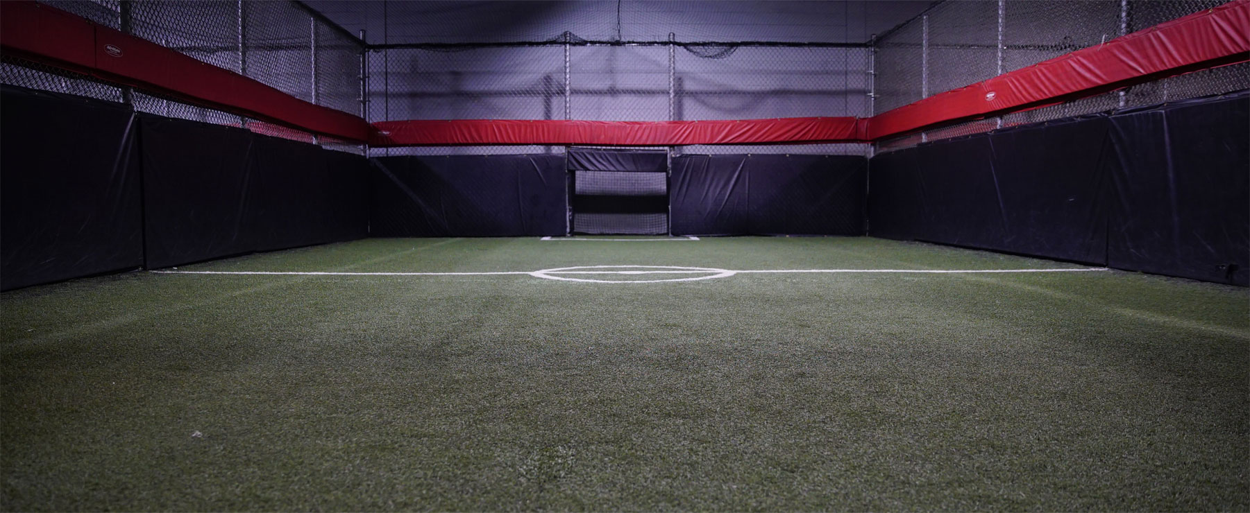 Large indoor turf field